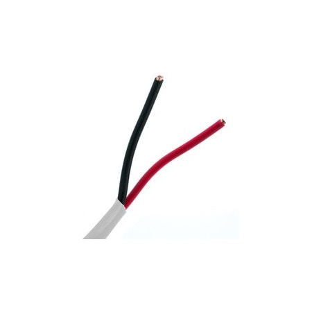 Cable Wholesale Plenum Security Cable, White, 14/2 (14 AWG 2 Conductor), Stranded, CMP, Spool, 1000 foot 11K7-02912MH